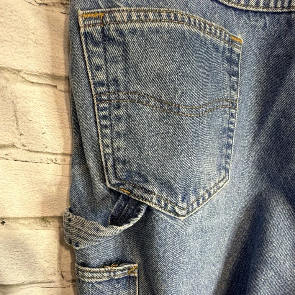 VTG Carhartt Carpenter Jeans Men 44x30 B137DST Baggy Dungaree Fit Workwear Denim